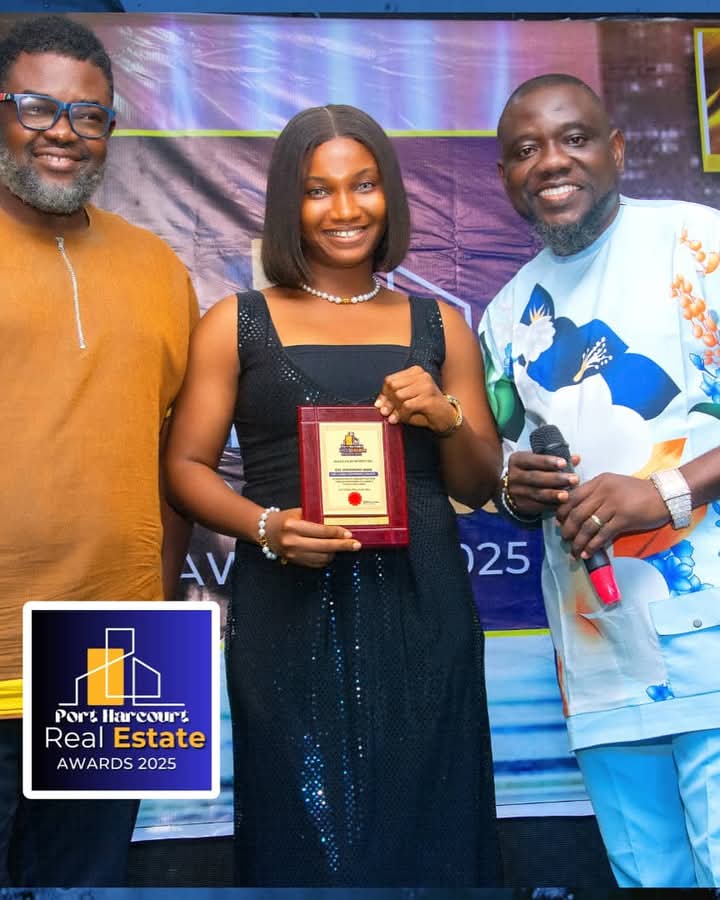 It"s no surprise that we bagged two awards at the 2025 Port Harcourt Real Estate Awards.