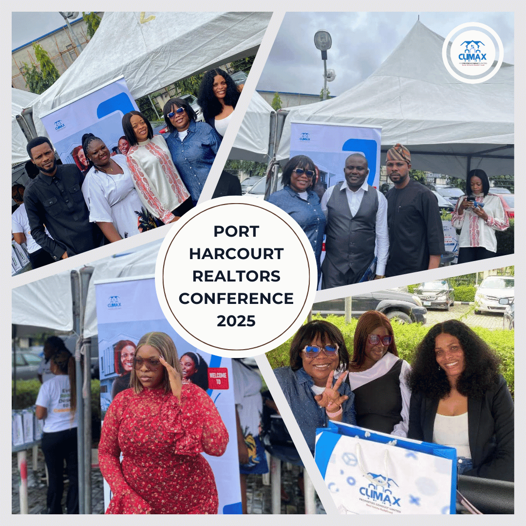 Climax Properties at the Port Harcourt Realtors Conference 2025.