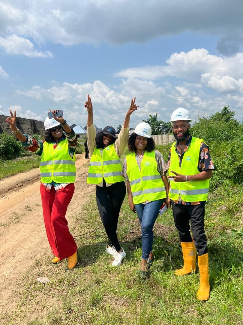Land overview during the site tour
