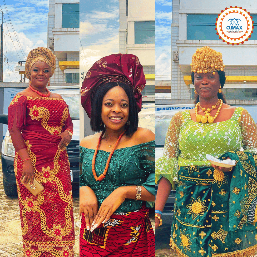 Staff in Traditional Attires